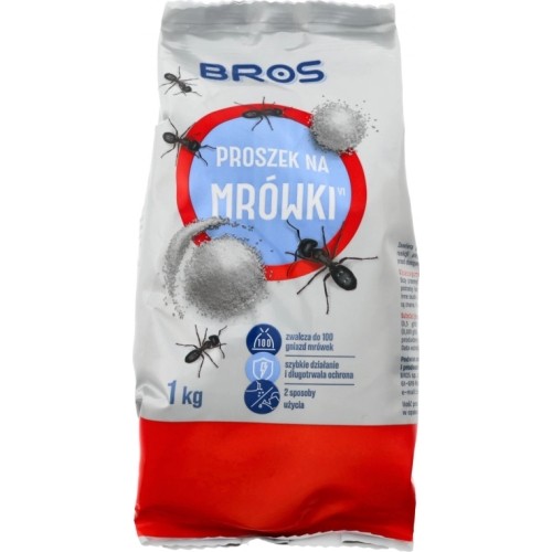 Bros proszek na mrówki, worek 1 kg
