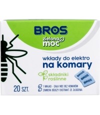 Wkłady elektro Bros 20 szt. green power
