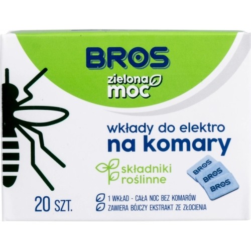 Wkłady elektro Bros 20 szt. green power