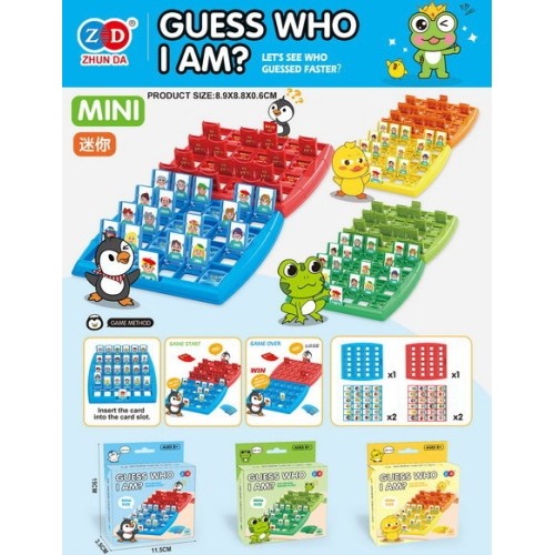 Game Guess Who The Frog