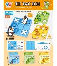 Penguin Tic-Tac-Toe Logic Game