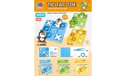 Penguin Tic-Tac-Toe Logic Game