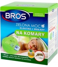 Zielone wkłady na komary Electro + Bros