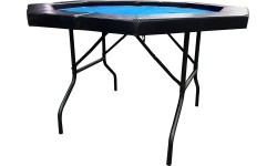 Buffalo Octagon poker table blue