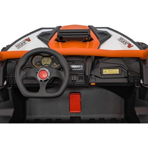 Pojazd elektryczny Buggy SR SUPER 66, pomarańczowy