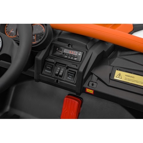 Pojazd elektryczny Buggy SR SUPER 66, pomarańczowy