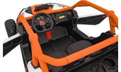 Pojazd elektryczny Buggy SR SUPER 66, pomarańczowy