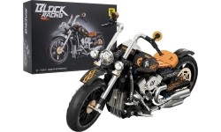 Motorcycle Brick Set Black 455pcs.