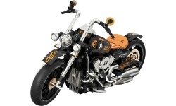 Motorcycle Brick Set Black 455pcs.