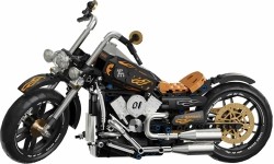 Motorcycle Brick Set Black 455pcs.