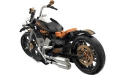 Motorcycle Brick Set Black 455pcs.