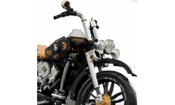 Motorcycle Brick Set Black 455pcs.