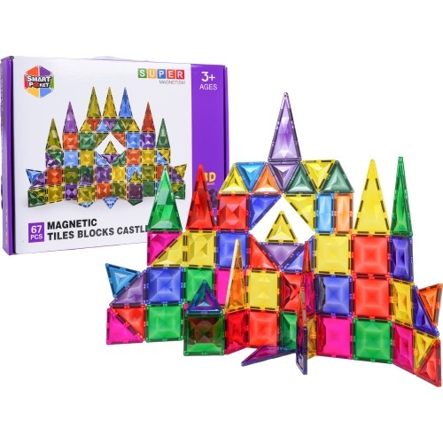 3D Magnetic Blocks Set 67 pcs.