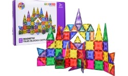 Zestaw klocków magnetycznych 3D, 67 szt.
