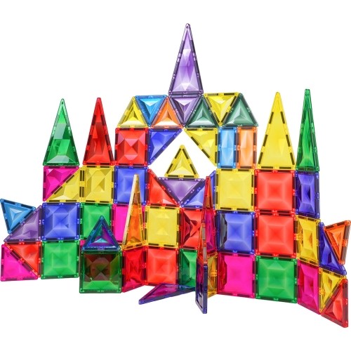 Zestaw klocków magnetycznych 3D, 67 szt.
