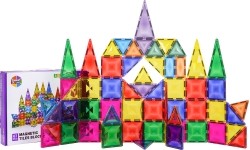 Zestaw klocków magnetycznych 3D, 67 szt.