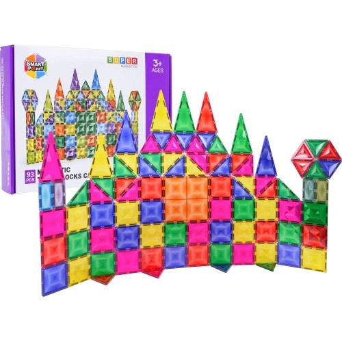 3D Magnetic Blocks Set 93pcs.