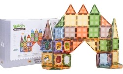 Zestaw klocków magnetycznych 3D, 85 szt.