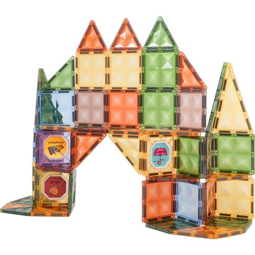 Zestaw klocków magnetycznych 3D, 85 szt.