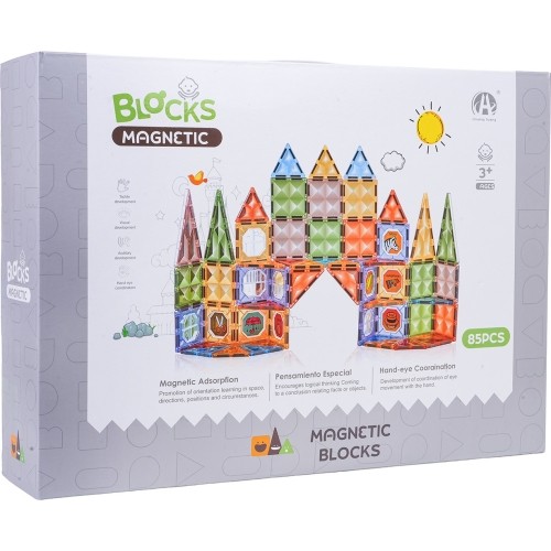 3D Magnetic Blocks Set 85pcs.