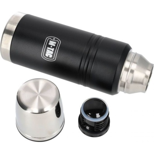 Termos ze stali nierdzewnej M-Tac 750 ml, czarny