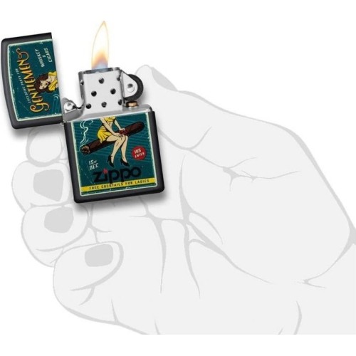 Zapalniczka Zippo Cigar and Girl