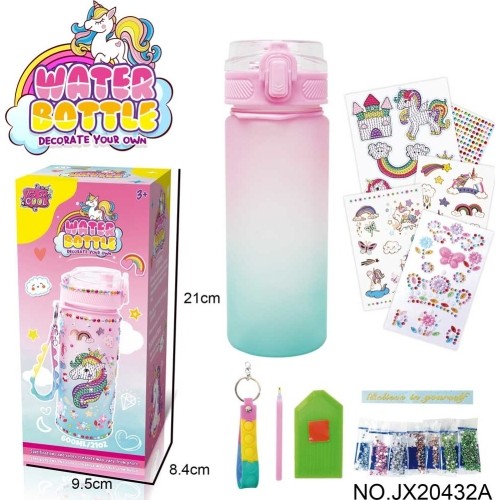 Unicorn Water Bottle + Accessories