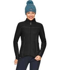 Alpinus women's Elvenes fleece sweatshirt black