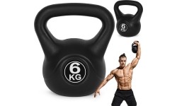 Kettlebell kettle 6 kg do ćwiczeń hantla kula odważnik obciążenie ciężar fitness ModernHome