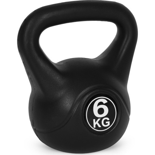 Kettlebell kettle 6 kg do ćwiczeń hantla kula odważnik obciążenie ciężar fitness ModernHome