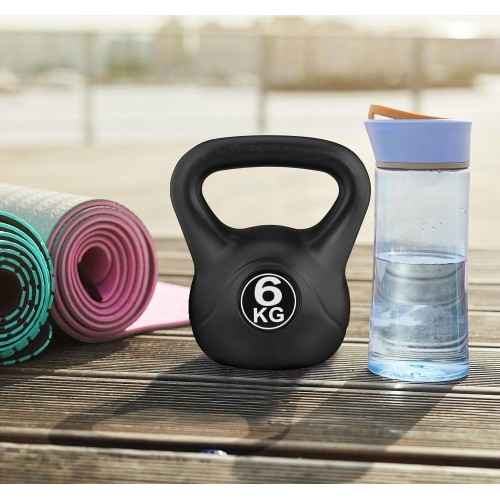 Kettlebell kettle 6 kg do ćwiczeń hantla kula odważnik obciążenie ciężar fitness ModernHome