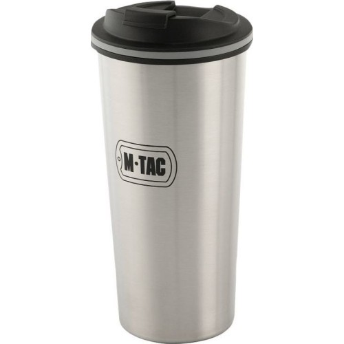 Kubek termiczny M-Tac z zaworem 450 ml stal nierdzewna