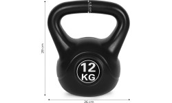 Kettlebell hantla kulista 12 kg do fitnessu ModernHome