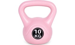 Kettlebell kettle 10 kg do ćwiczeń hantla kula odważnik obciążenie ciężar fitness różowy ModernHome