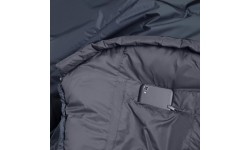 Alpinus Fiber Pro 1100 Śpiwór lewy, szary