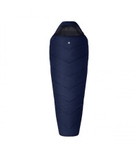 Śpiwór Alpinus Fiber Pro 1500 prawy, granatowy