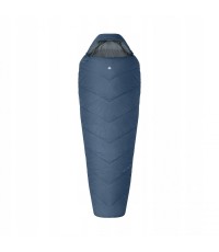 Śpiwór Alpinus Fiber Pro WS 1300, prawy, szałwiowy