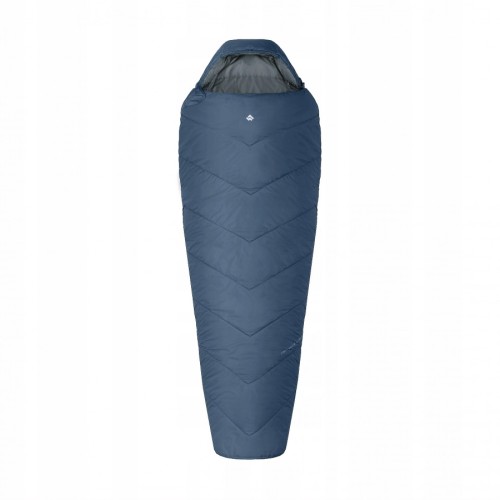 Śpiwór Alpinus Fiber Pro WS 1300, prawy, szałwiowy