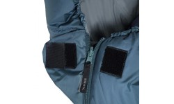 Śpiwór Alpinus Fiber Pro WS 1300, prawy, szałwiowy