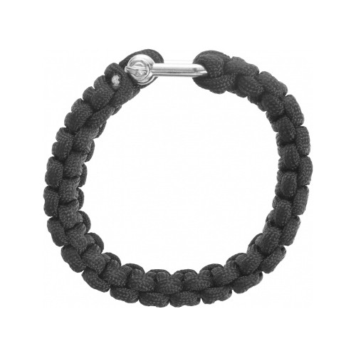 Bransoletka paracord BCB, czarna