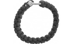 Bransoletka paracord BCB, czarna