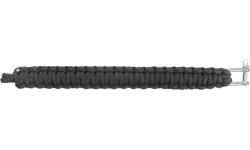 Bransoletka paracord BCB, czarna