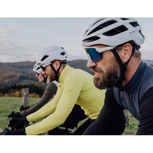 Kask FORCE LYNX, rozmiar S/M (55-59 cm), biały