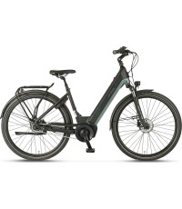 Rower elektryczny Prophete Geniesser 4.0 28" 7-biegowy, rozmiar ramy 19" (48 cm), czarno-zielony