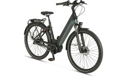 Rower elektryczny Prophete Geniesser 4.0 28" 7-biegowy, rozmiar ramy 19" (48 cm), czarno-zielony