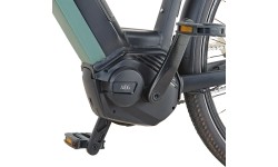 Rower elektryczny Prophete Geniesser 4.0 28" 7-biegowy, rozmiar ramy 19" (48 cm), czarno-zielony
