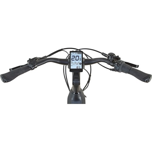 Rower elektryczny Prophete Geniesser 4.0 28" 7-biegowy, rozmiar ramy 19" (48 cm), czarno-zielony