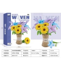 Bouquet of Soft Flowers DIY Sunflowers and Lilies