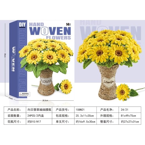 Bouquet of Soft Flowers DIY Sunflowers