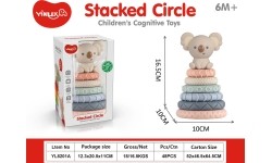 Kolorowa piramida sensoryczna Koala